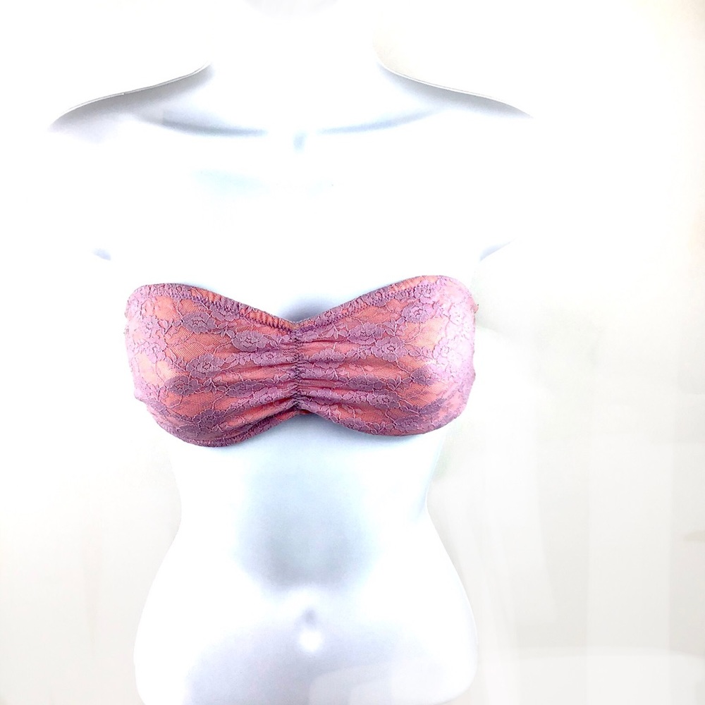 VICTORIA’S SECRET Pink | Lilac Lace Bandeau